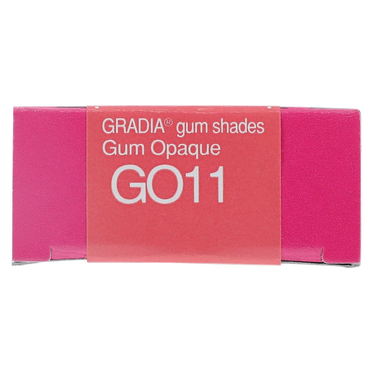 GC Gradia Gum Opaque GO11 Light Cure Composite Syringe, 2.4 mL, Each thumbnail 6