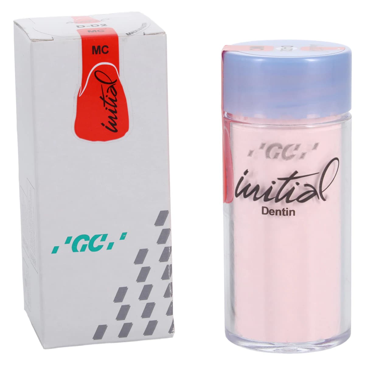GC Initial MC Dentin Ceramic, DD2, 50g Jar - GC Initial MC Dentin Ceramic - Image 1