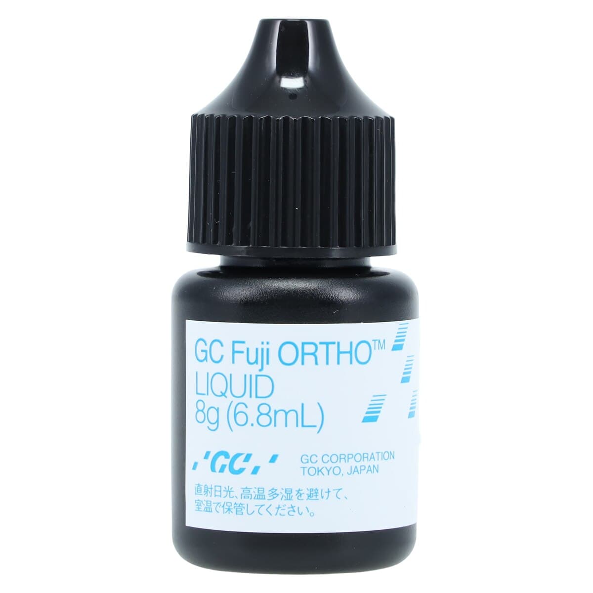 GC Fuji ORTHO Self-Cure Resin Reinforced Glass Ionomer Orthodontic Cement, Liquid Refill, 6.8 mL (8 g), 000210 thumbnail 3