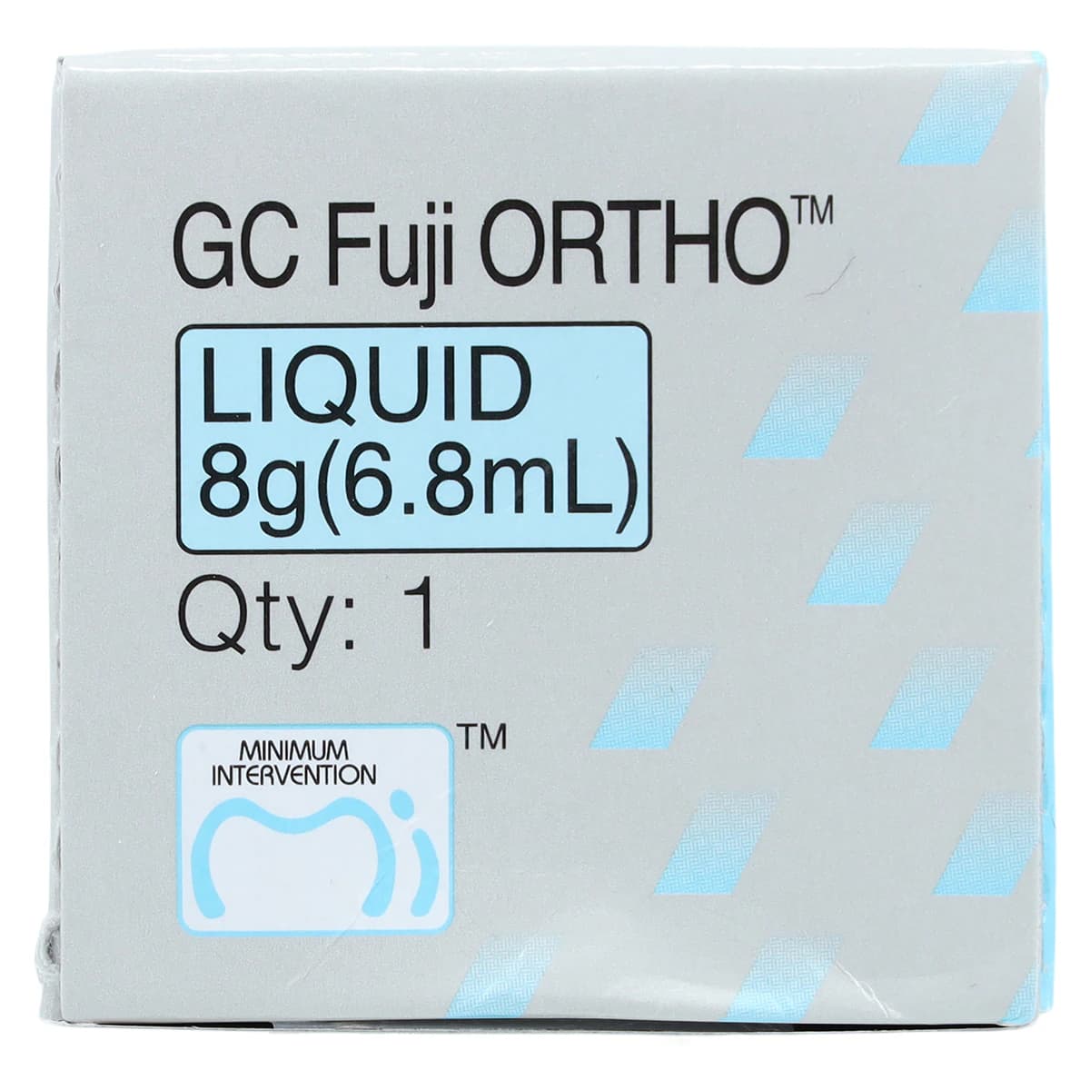 GC Fuji ORTHO Self-Cure Resin Reinforced Glass Ionomer Orthodontic Cement, Liquid Refill, 6.8 mL (8 g), 000210 thumbnail 5