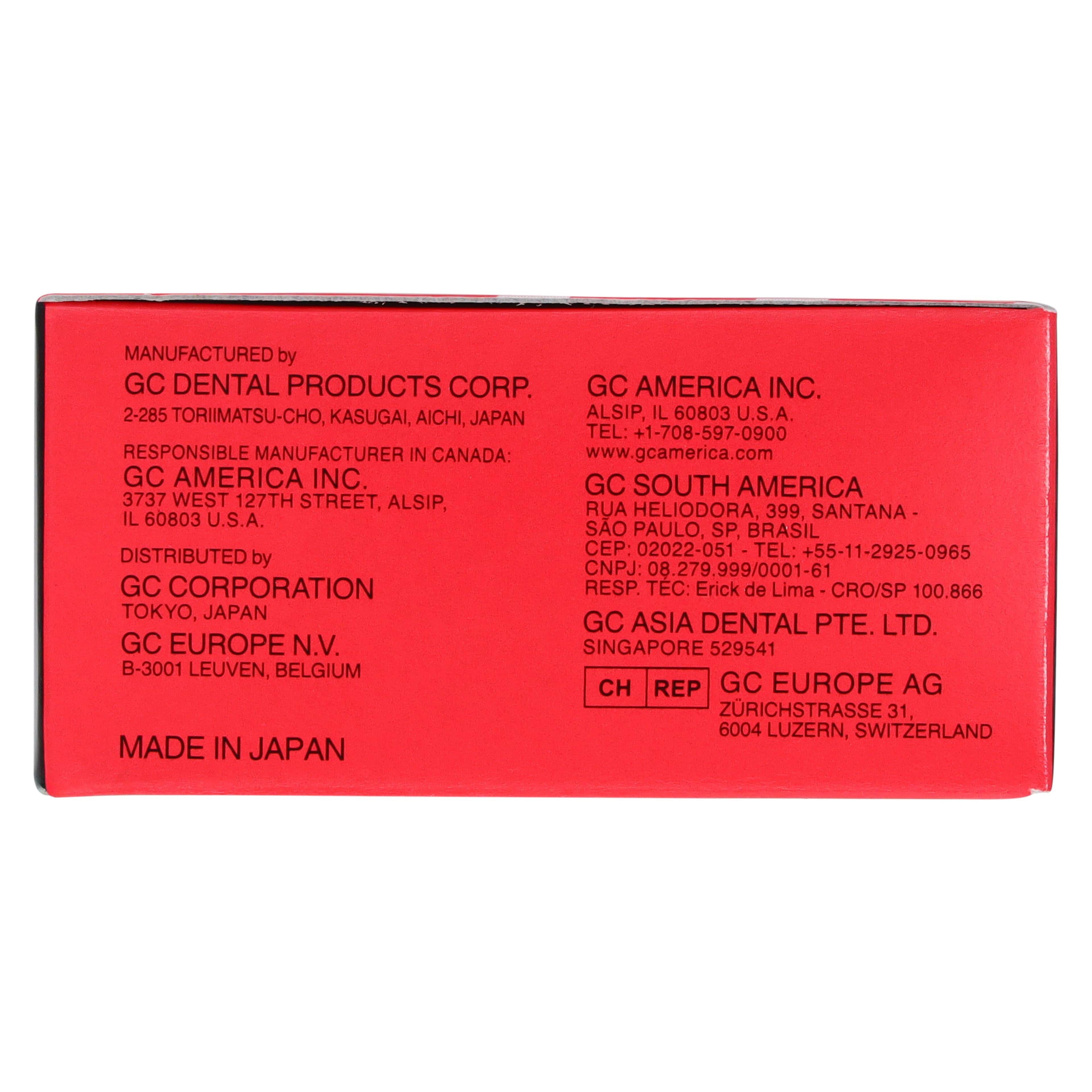 GC America GraDia Direct Light-Cured Micro-Filled Hybrid Resin Composite Unitip Refill, Shade BW (Bleach White), 0.16 mL Tips, 10/Box, #001983 thumbnail 3