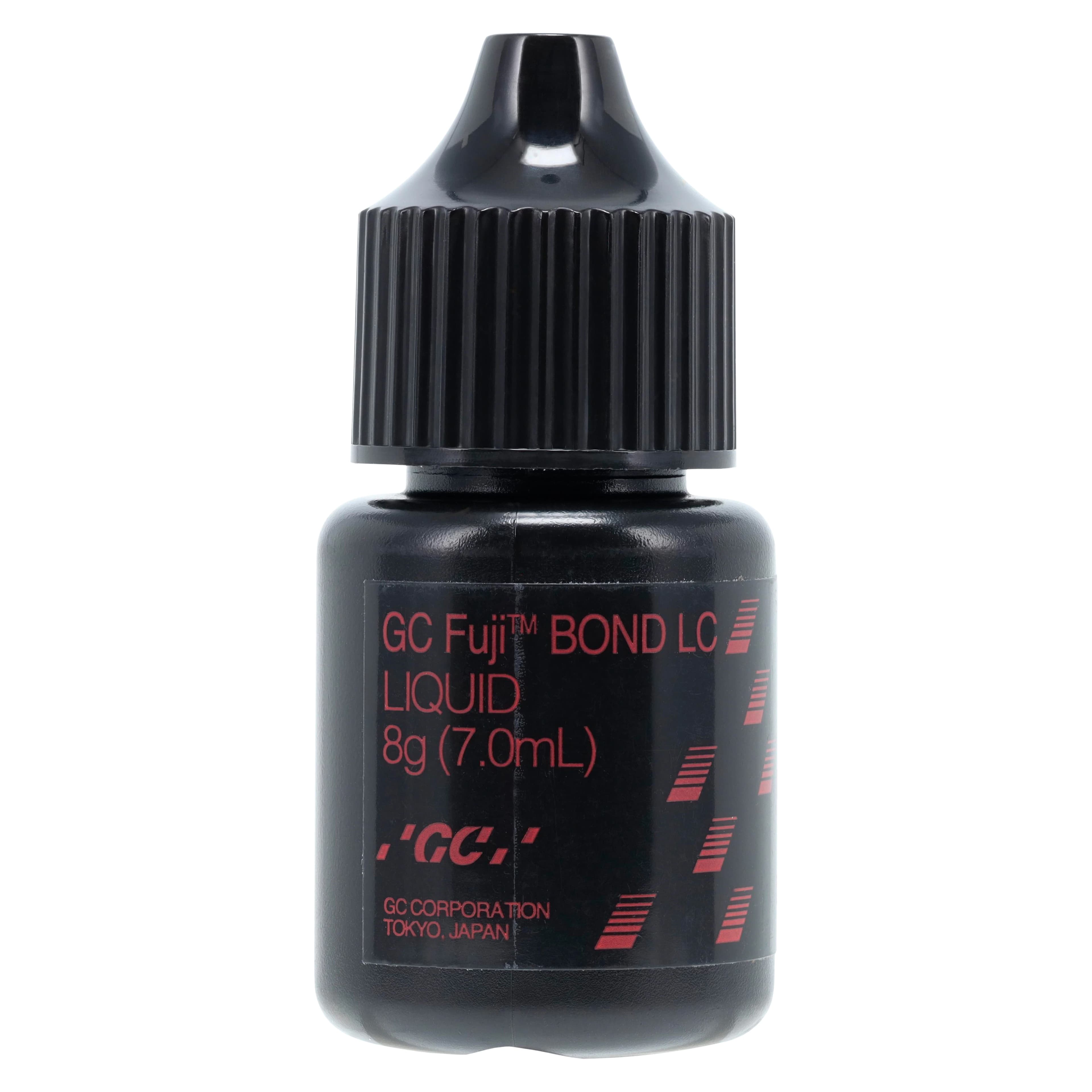 GC Fuji BOND LC Light-Cured Resin-Reinforced Glass Ionomer Bonding Agent, Liquid Refill, 7 mL Bottle, #000180 thumbnail 2