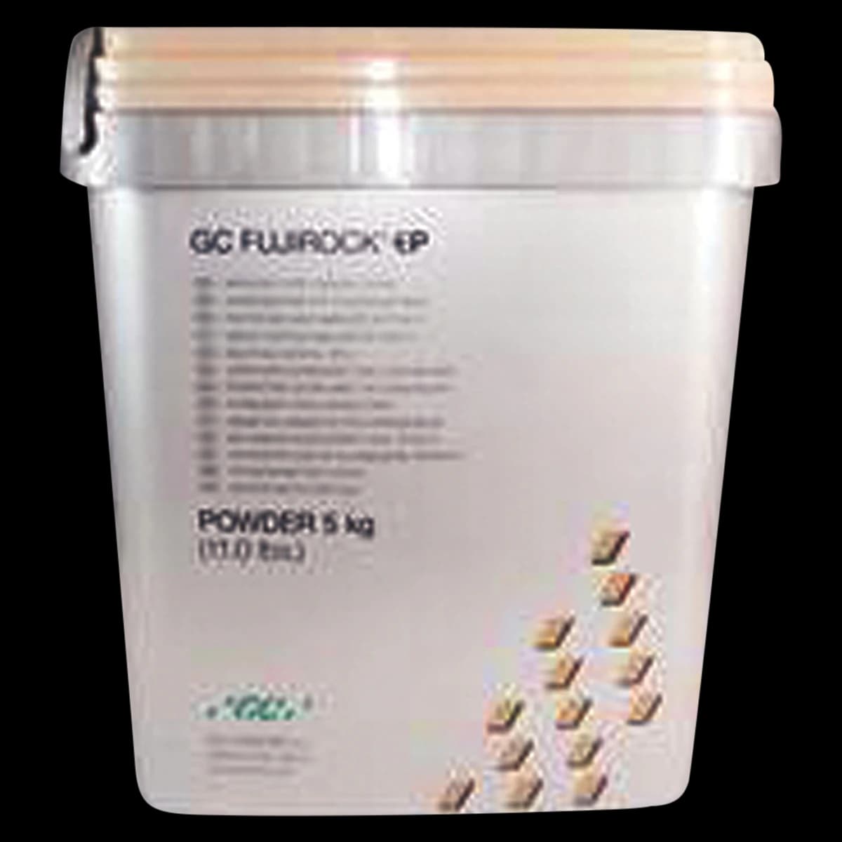 GC Fujirock EP Type IV Synthetic Die & Model Stone, Classic Line, Topaz Beige, 5 kg, 890225 - Fujirock EP Synthetic Die &amp; Model Material, Classic Line, 5 kg, Topaz Beige, 1/Pk - Image 1