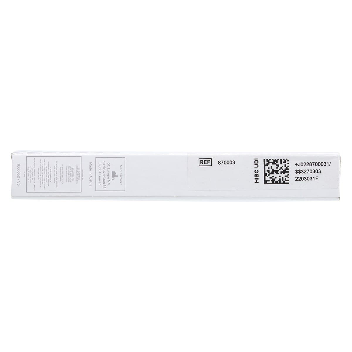 GC Initial MC Paste Opaque, Shade OA3, 3 g Syringe Refill, 870003 thumbnail 6