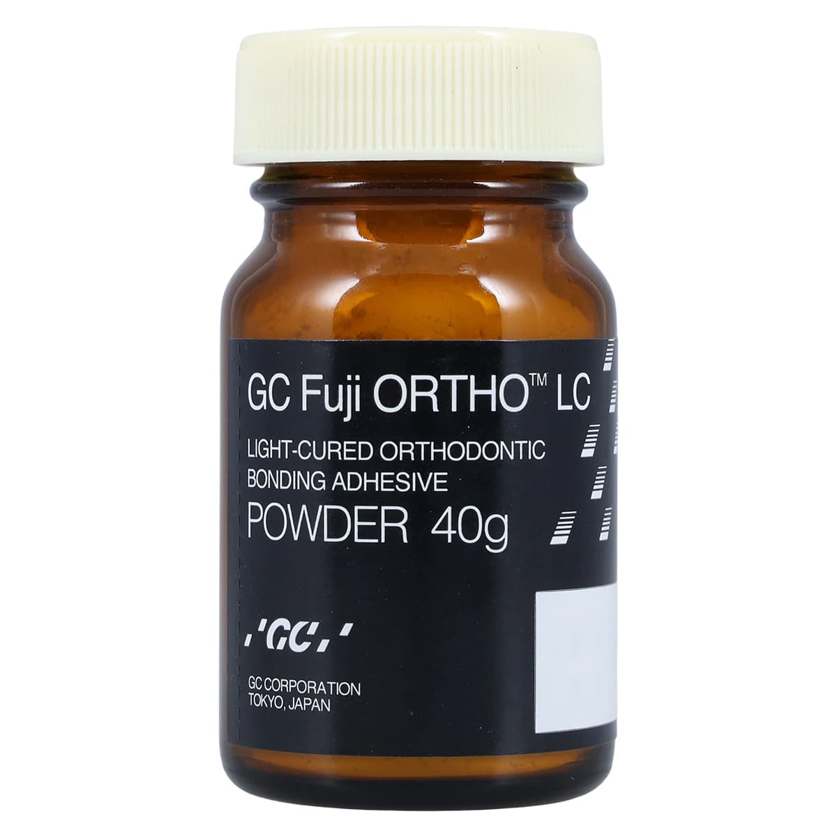 GC Fuji Ortho LC Orthodontic Cement Powder Refill, 40 g Bottle, 1/Pk, 000029 thumbnail 2