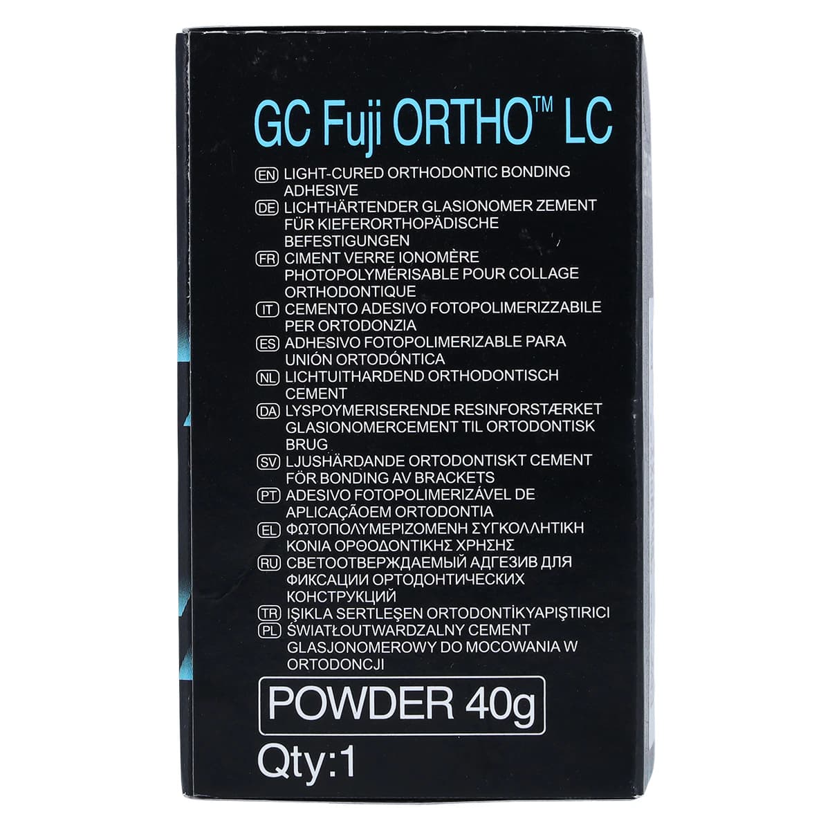 GC Fuji Ortho LC Orthodontic Cement Powder Refill, 40 g Bottle, 1/Pk, 000029 thumbnail 7