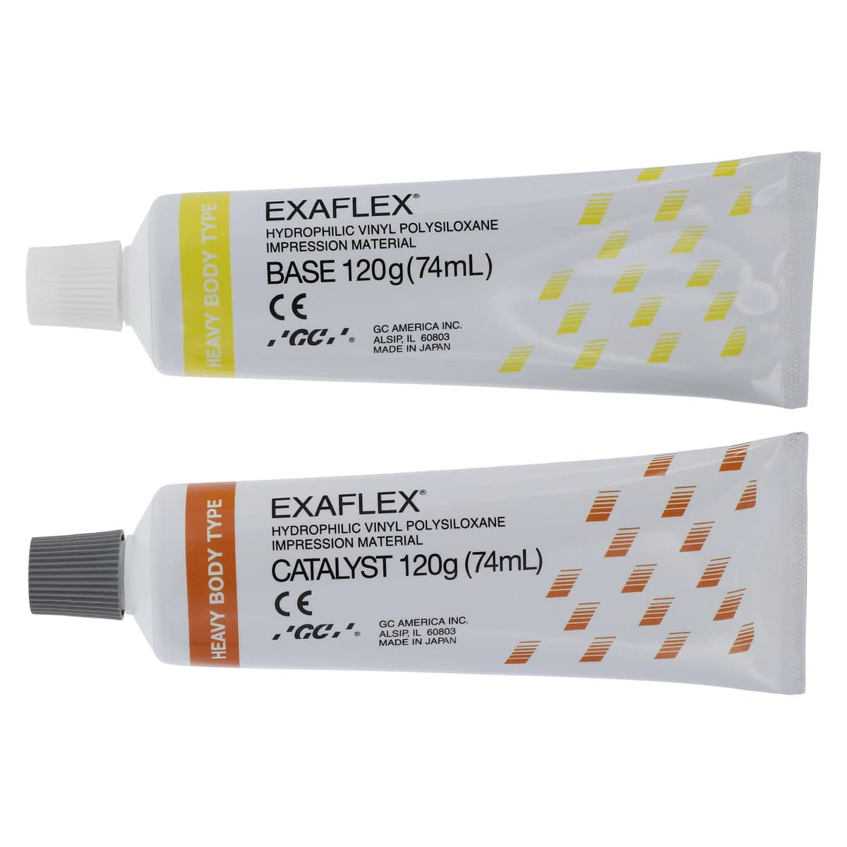 Exaflex Single Package Heavy Body Impression Material, Vinylpolysiloxane, 74 mL thumbnail 3