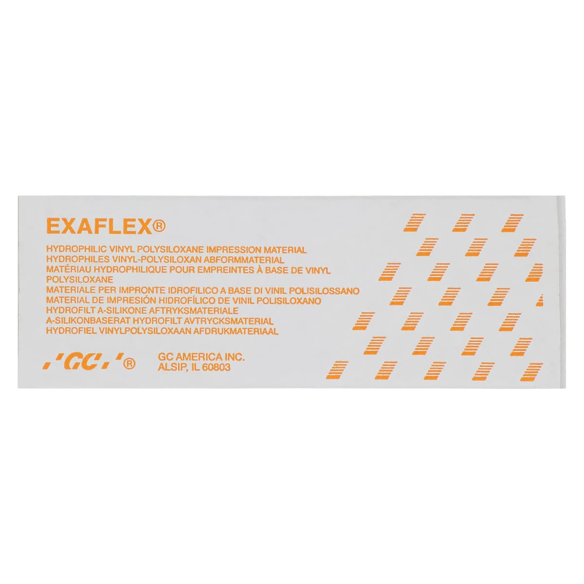 Exaflex Single Package Heavy Body Impression Material, Vinylpolysiloxane, 74 mL thumbnail 6
