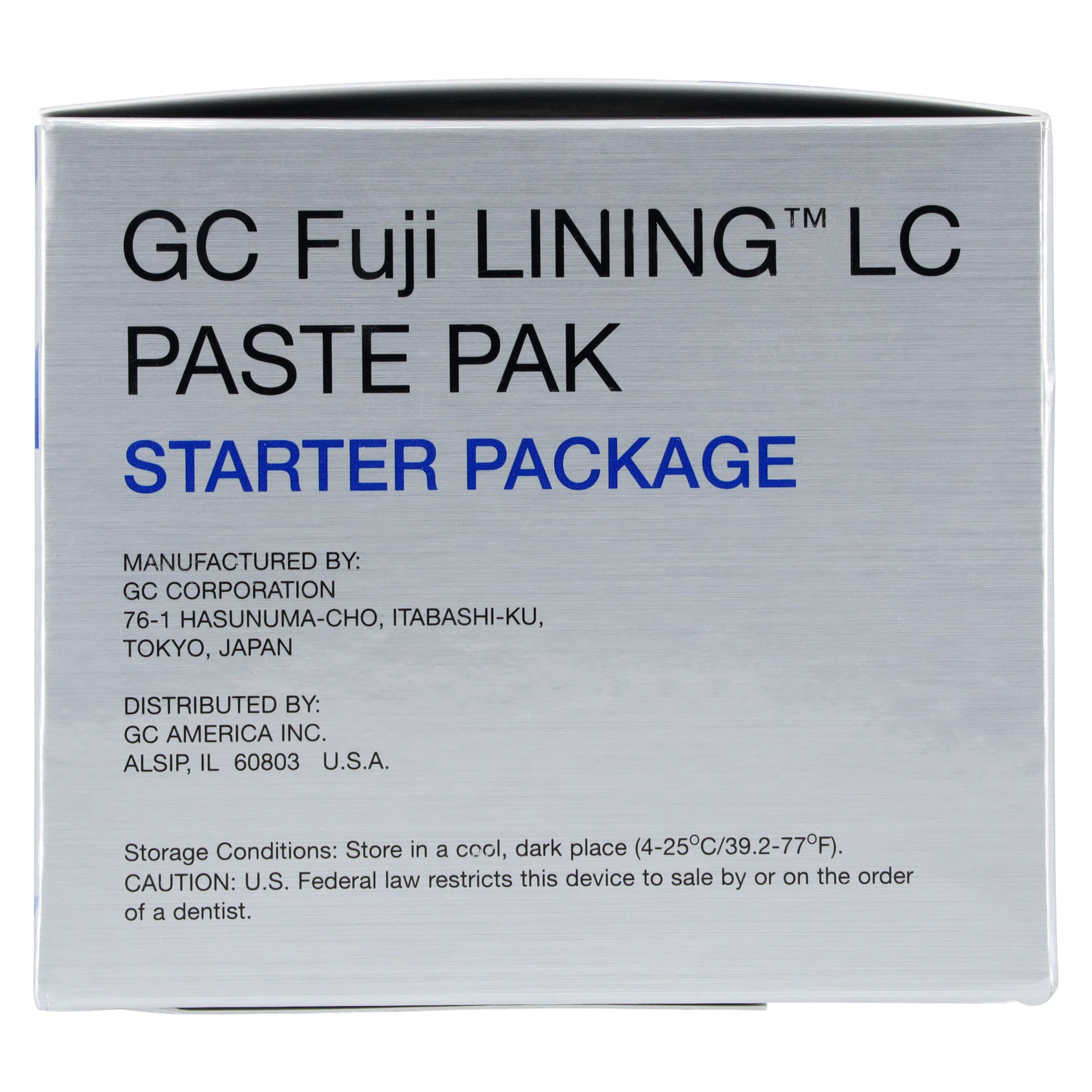GC Fuji LINING LC Paste Pak Starter Kit, Light-Cured Glass Ionomer Liner/Base, 7g Cartridge, 432571 thumbnail 11