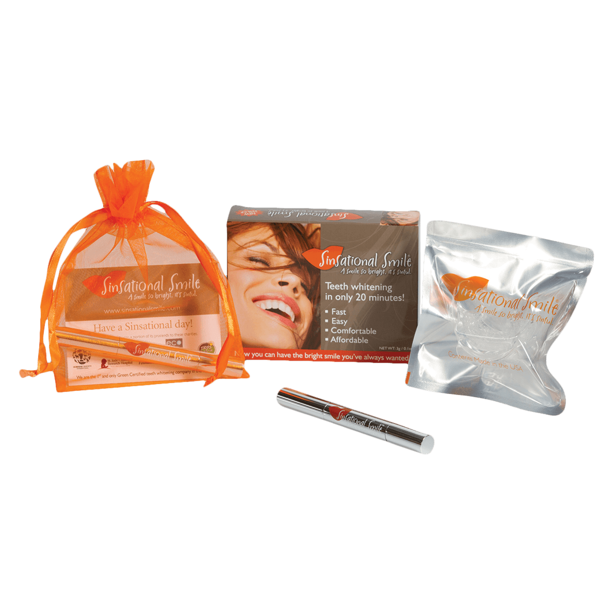 Sinsational Smile Replacement Treatment Package, 30% Carbamide Peroxide, 12 Treatment Packages with 12 Maintenance Pens, Case of 12 - Sinsational Smile Replacement Treatment Package Case of 12 - Image 1