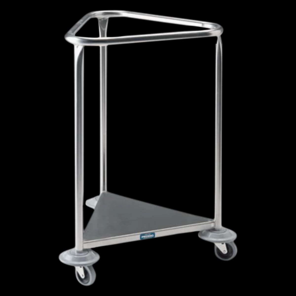 Pedigo Linen Triangular Stainless Steel Hamper, 32" x 59-1/2" - Hamper Linen Triangular - Image 1