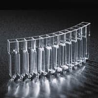 Globe Scientific Cobas Cuvette Segment for Mira/S/Plus/ABX Analyzer, 12-Place, Individually Wrapped, 300/Case - Cuvettes - Image 1