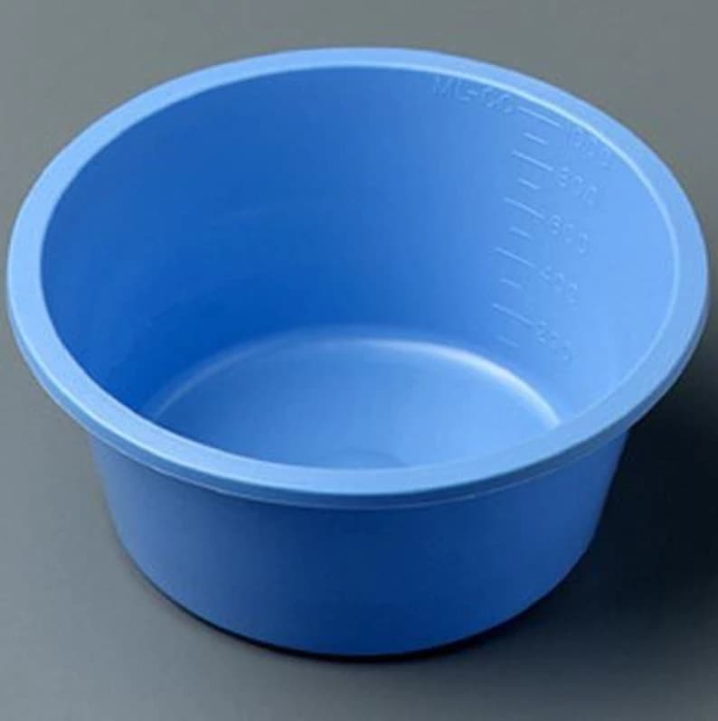 Sklar Instruments Solution Bowl, Round Plastic, Blue, 32 oz - Bowl Solution Plastic 32 Oz - Image 1