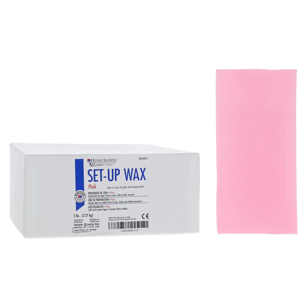 Henry Schein Set-Up Wax, 5 lb - Set-Up Wax - Image 1