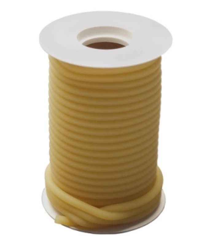 Graham-Field Latex Tubing, 3/16" x 1/16" x 50', Autoclavable - Latex Tubing 3/16x1/16 - Image 1
