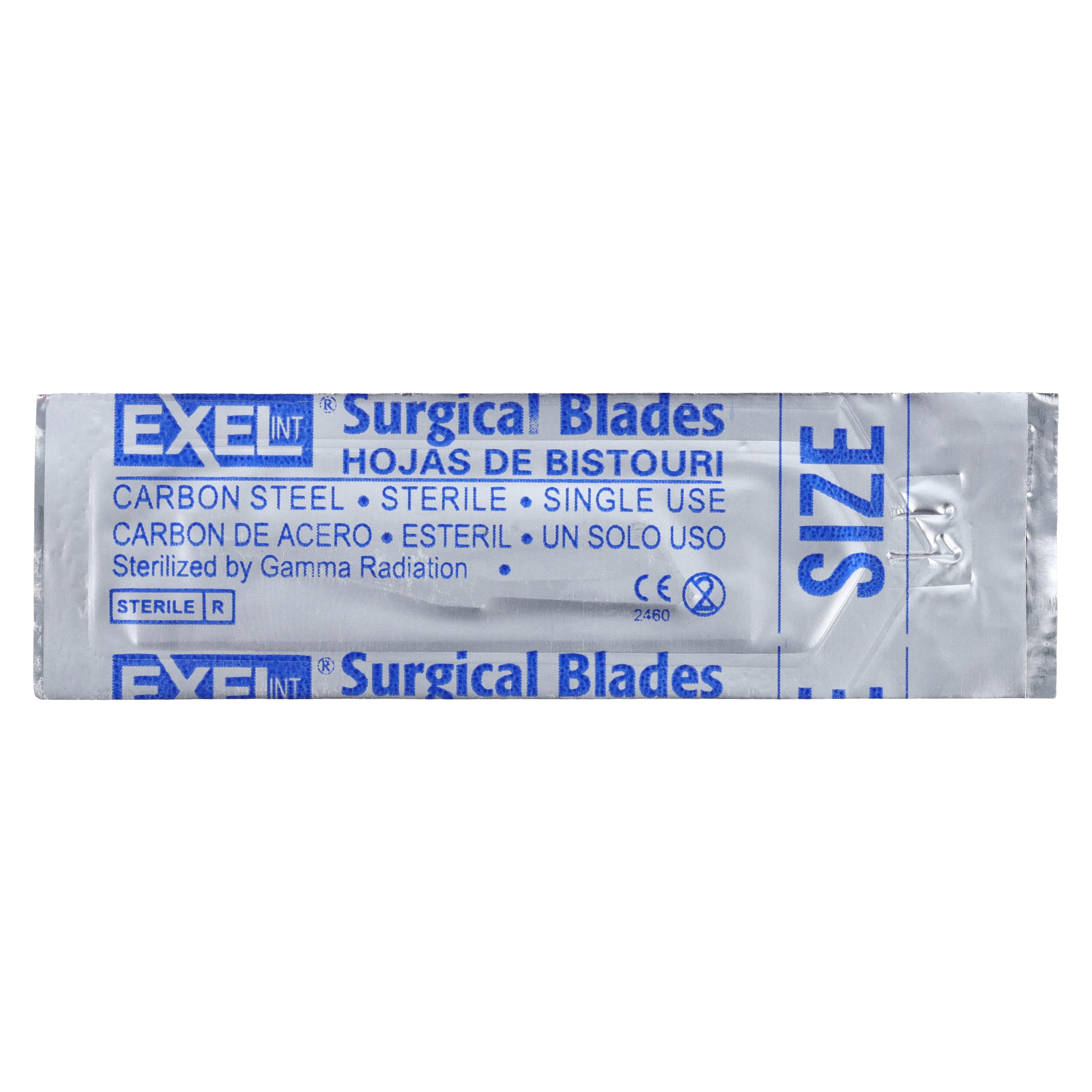 Exel Carbon Steel Sterile Surgical Blade #11, Disposable, 100/Bx thumbnail 3