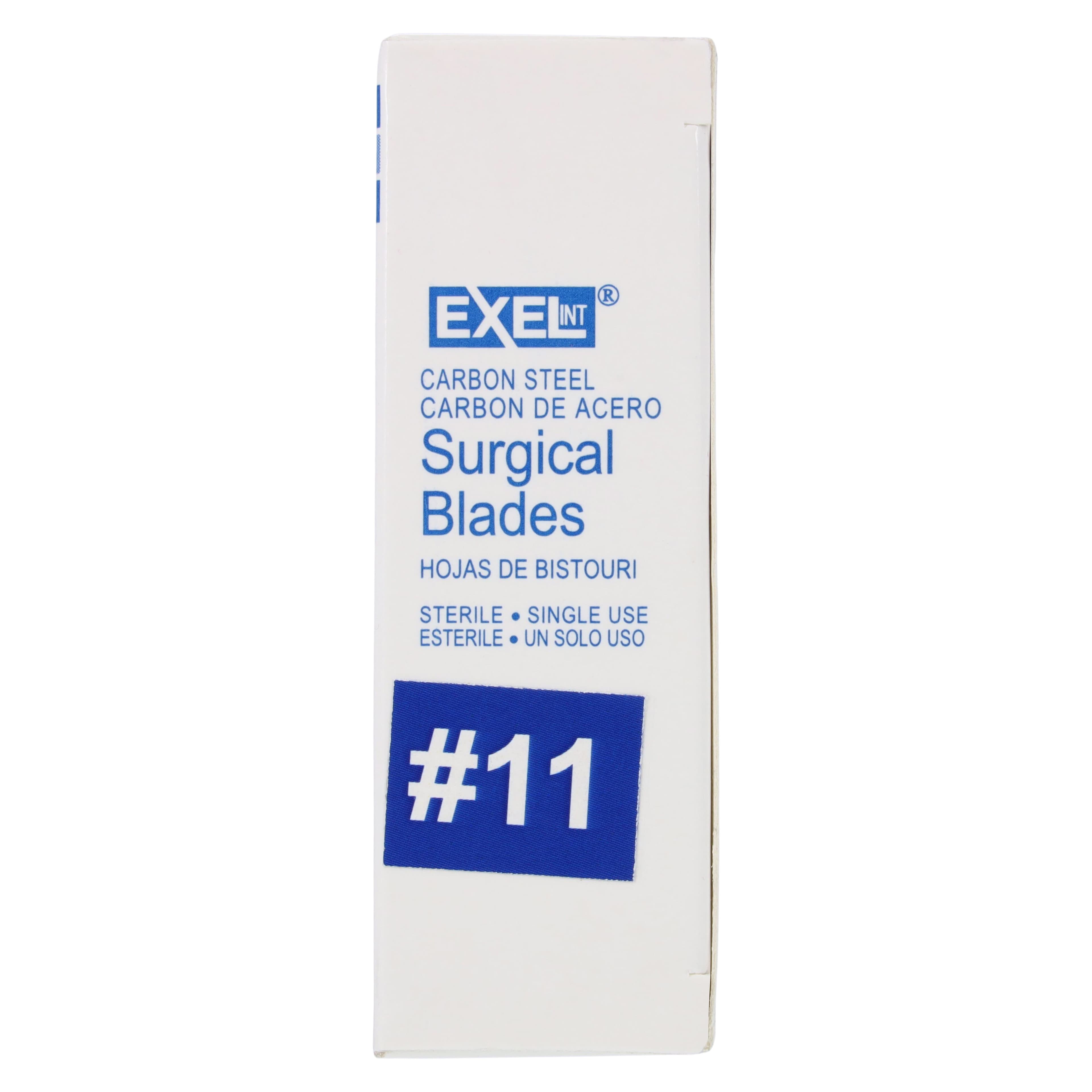 Exel Carbon Steel Sterile Surgical Blade #11, Disposable, 100/Bx thumbnail 5