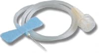 Exel Infusion Set Tubing Butterfly, 23 Gauge, 3/4" Cannula, 12" Tubing, Siliconized Stainless Steel, Sterile, 50/Box thumbnail 2
