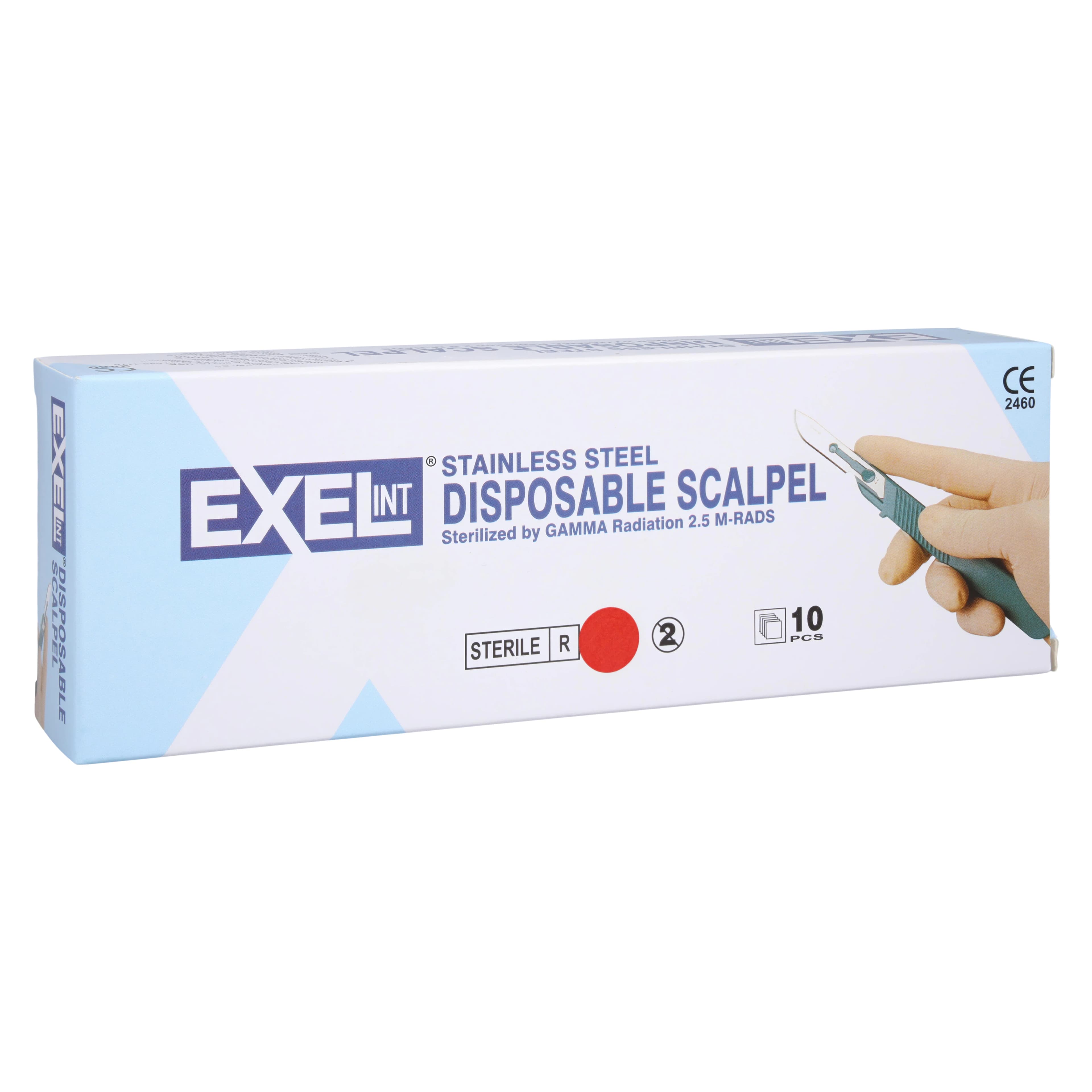 Exel Disposable Scalpel #11, Steel, Sterile - Disposable Scalpel #11 - Image 1