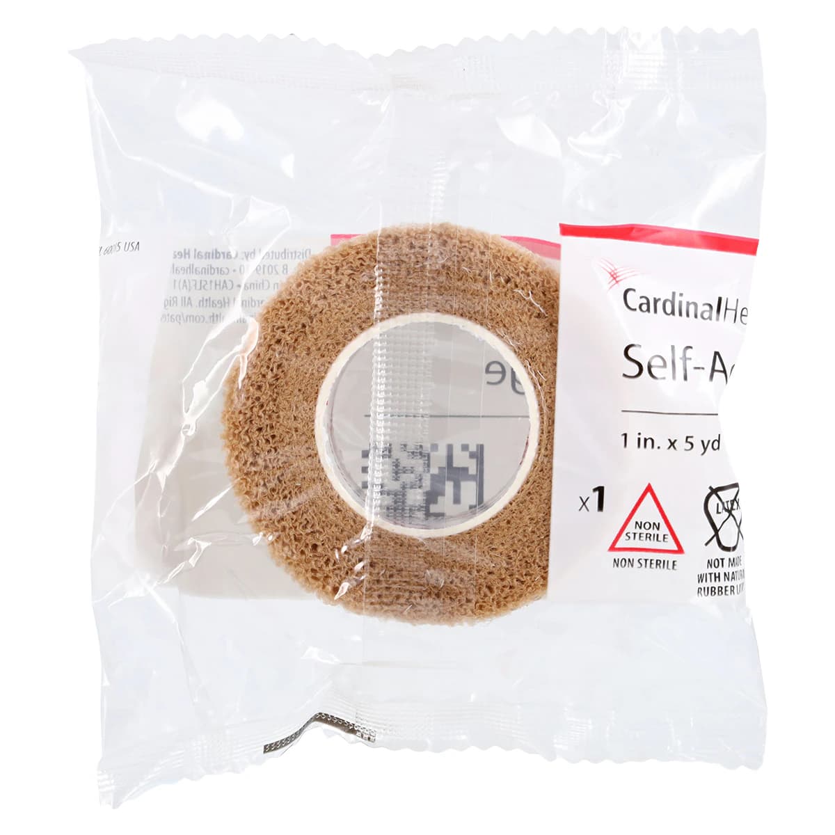 Cardinal Elastic Self-Adhesive Bandage, Latex, Non-Sterile, Tan, 1" x 5 yd, 30/Box thumbnail 4