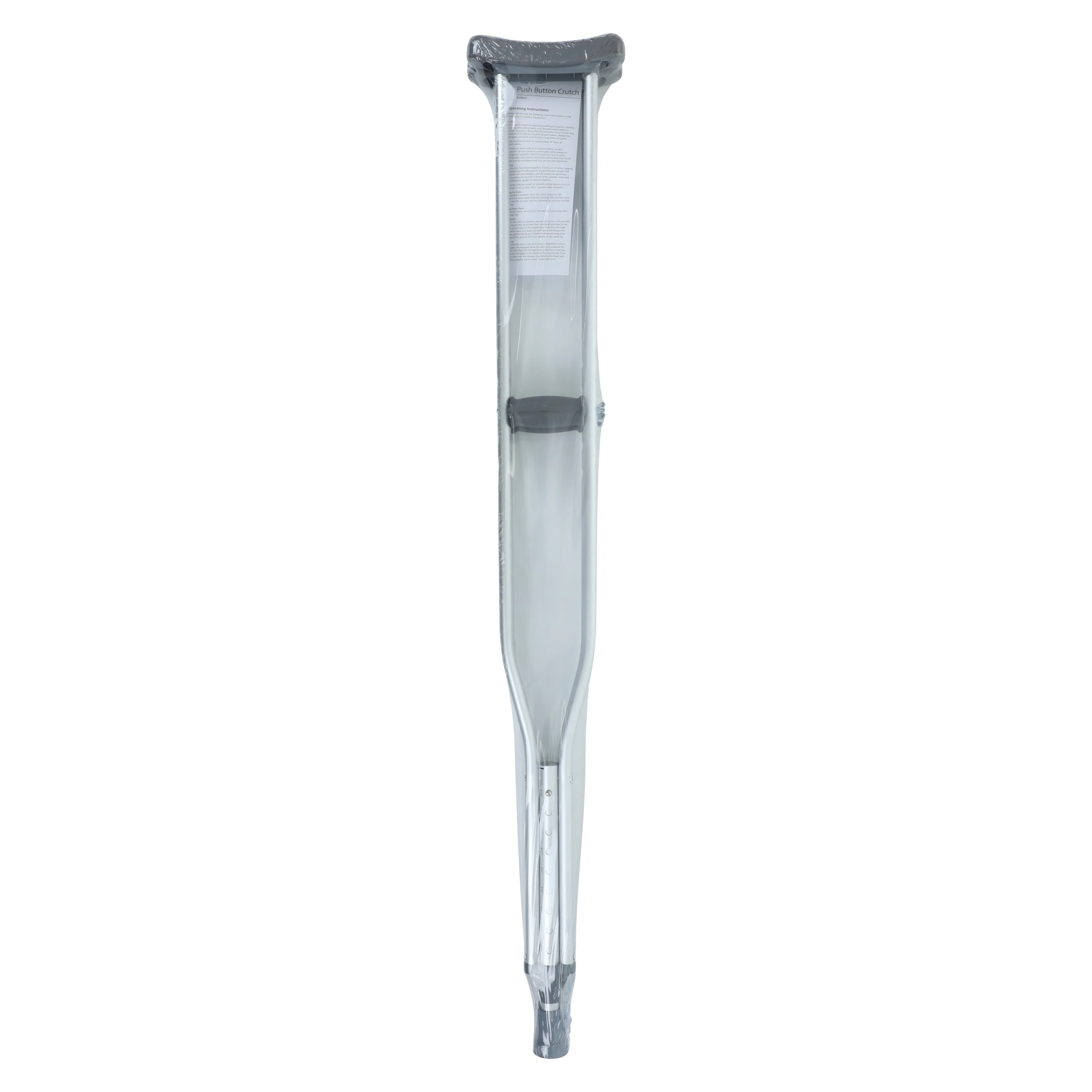 Cardinal Health Axillary Crutch, Tall, Adult, 300 lb Capacity, 70-78" - Crutch Axillary Tall 300Lb - Image 1