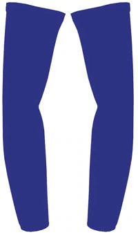 Med Sleeves Spandex, Adult Unisex, Navy, Medium (S-M), 1/Pair - Med Sleeves Spandex S-M - Image 1