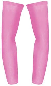 Med Sleeve Adult Unisex Pink Nylon/Spandex Compression Sleeve, Medium, 1 Pair - Med Sleeves Spandex S-M - Image 1
