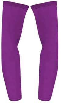 Med Sleeve Adult Unisex Purple Nylon/Spandex Compression Sleeve, Medium, 1 Pair - Med Sleeves Spandex S-M - Image 1