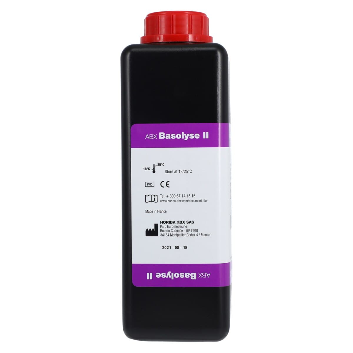 Horiba Medical ABX Basolyse II Reagent, 1L, for ABX/Pentra 60, 60 C+, 80, XL 80 thumbnail 3