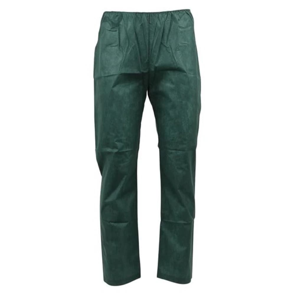 Graham Medical Patient Scrub Pant, Elastic Waist, 2XL, Dark Green, Disposable, 30/Case - Pant Scrub Elastic Waist 2XL - Image 1