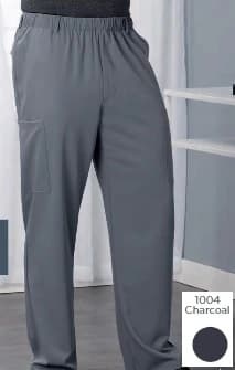 Jockey Scrub Pant, 7-Pocket, Medium, Charcoal, Men's, Style 2305 - Pant Scrub Unisex 7 Pkt Charcl - Image 1