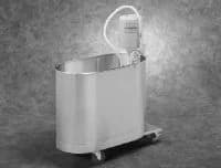 Whitehall Mfg Co Mobile Extremity Whirlpool, 27 gal, Stainless Steel - Mobile Extremity Whirlpoo - Image 1