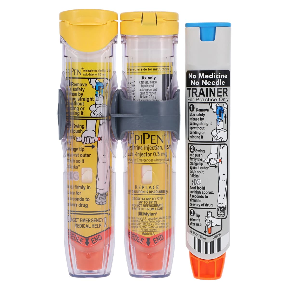 EpiPen Epinephrine Auto-Injector, 0.3mg, 0.3mL, Adult, Twin Pack (2/Pk) thumbnail 4
