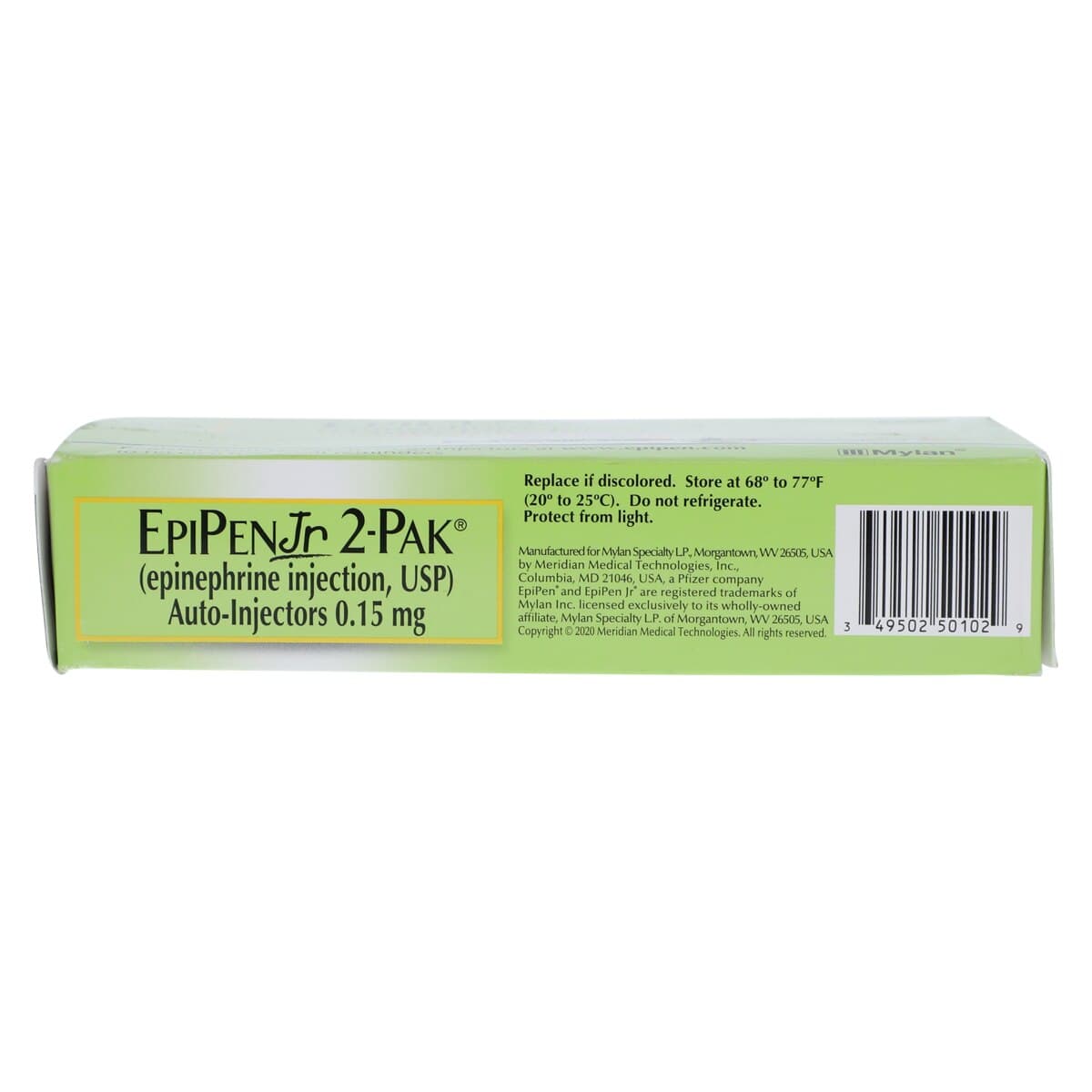 EpiPen Jr Auto-Injector, 0.15mg/0.3mL, Twin Pack, 2/Box, DEY-49502050102 thumbnail 7
