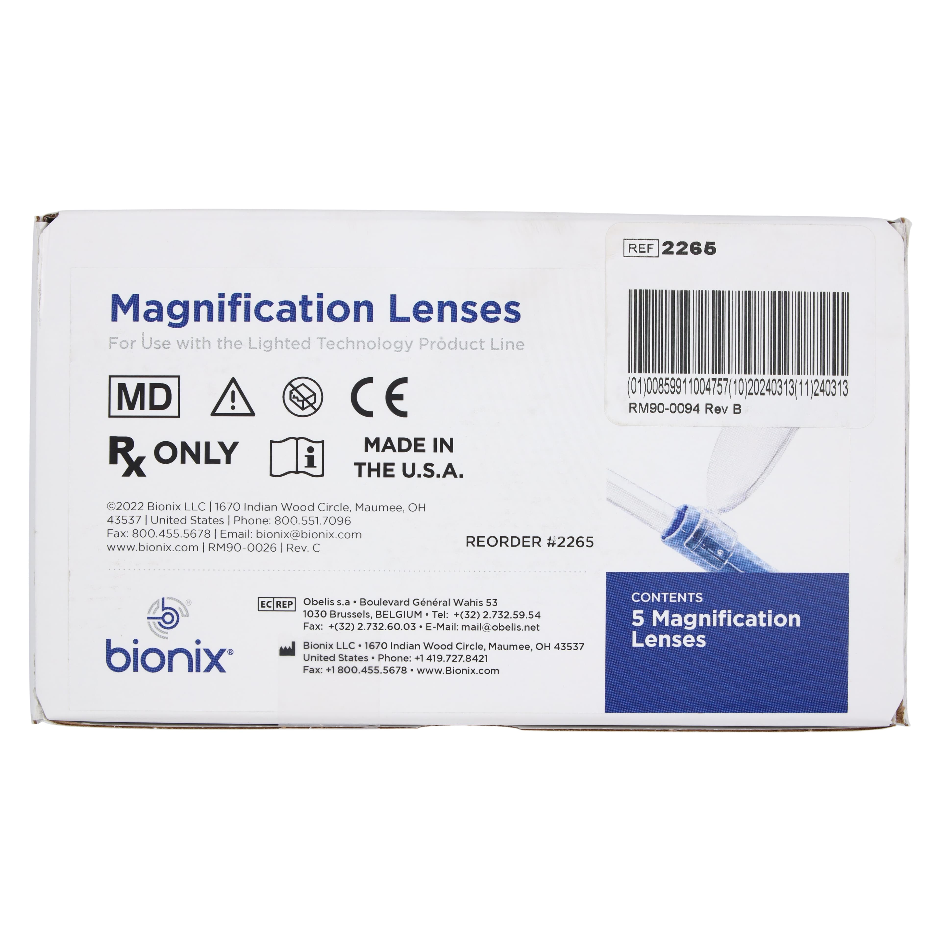 Bionix Ear Curette Magnifier, Plastic, Non-Sterile, Disposable, 5/Package thumbnail 3