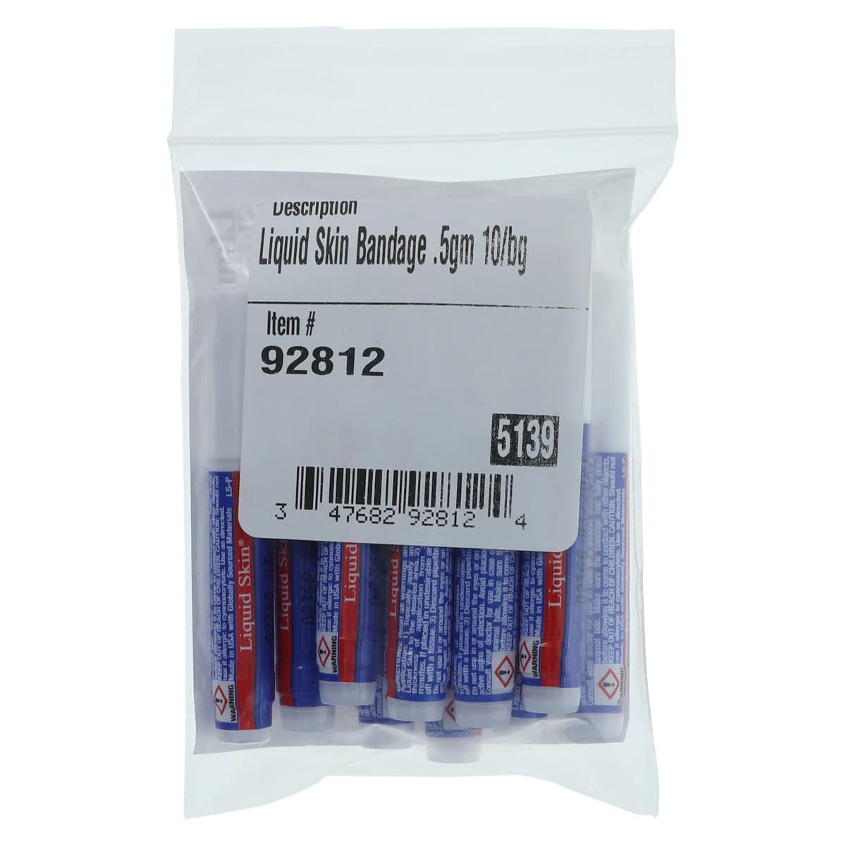 Liquid Skin Topical Skin Bandage, High Viscosity, 0.5 mL Applicators, 10/Bag thumbnail 5