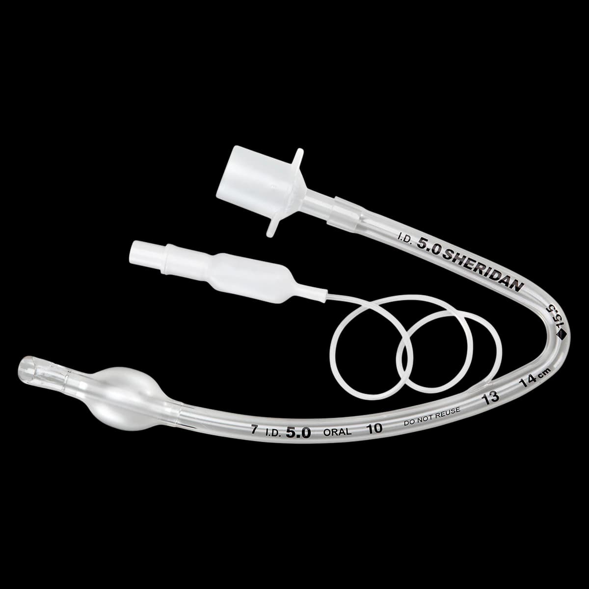 Sheridan Endotracheal Tube, Cuffed, 10/Case - Sheridan Endo-trach Tube - Image 1