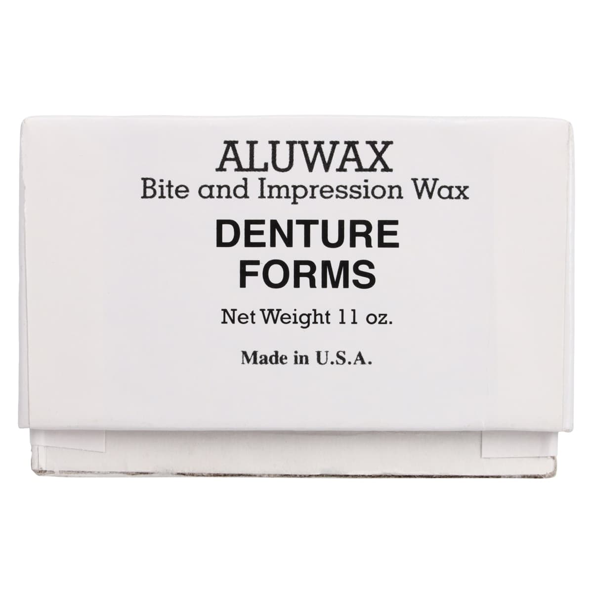Aluwax Bite & Impression Wax Denture Forms thumbnail 3