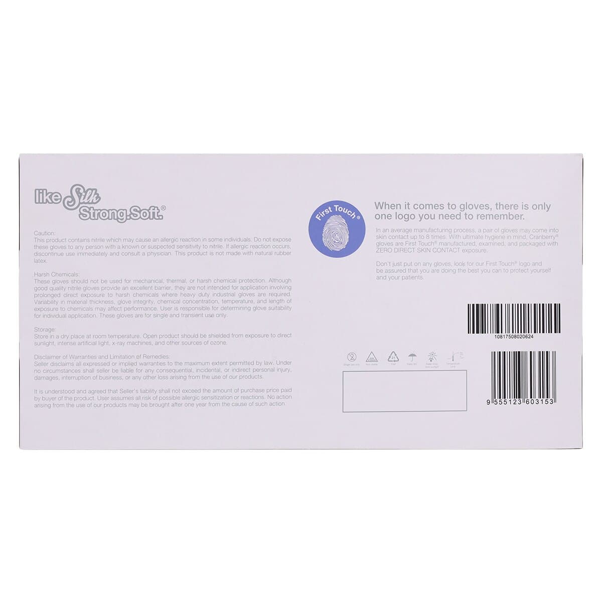 Cranberry Revo200® Nitrile Exam Gloves, Powder Free, Latex Free, Extra Small, Dark Blue, 200/Box, CR3205 thumbnail 10