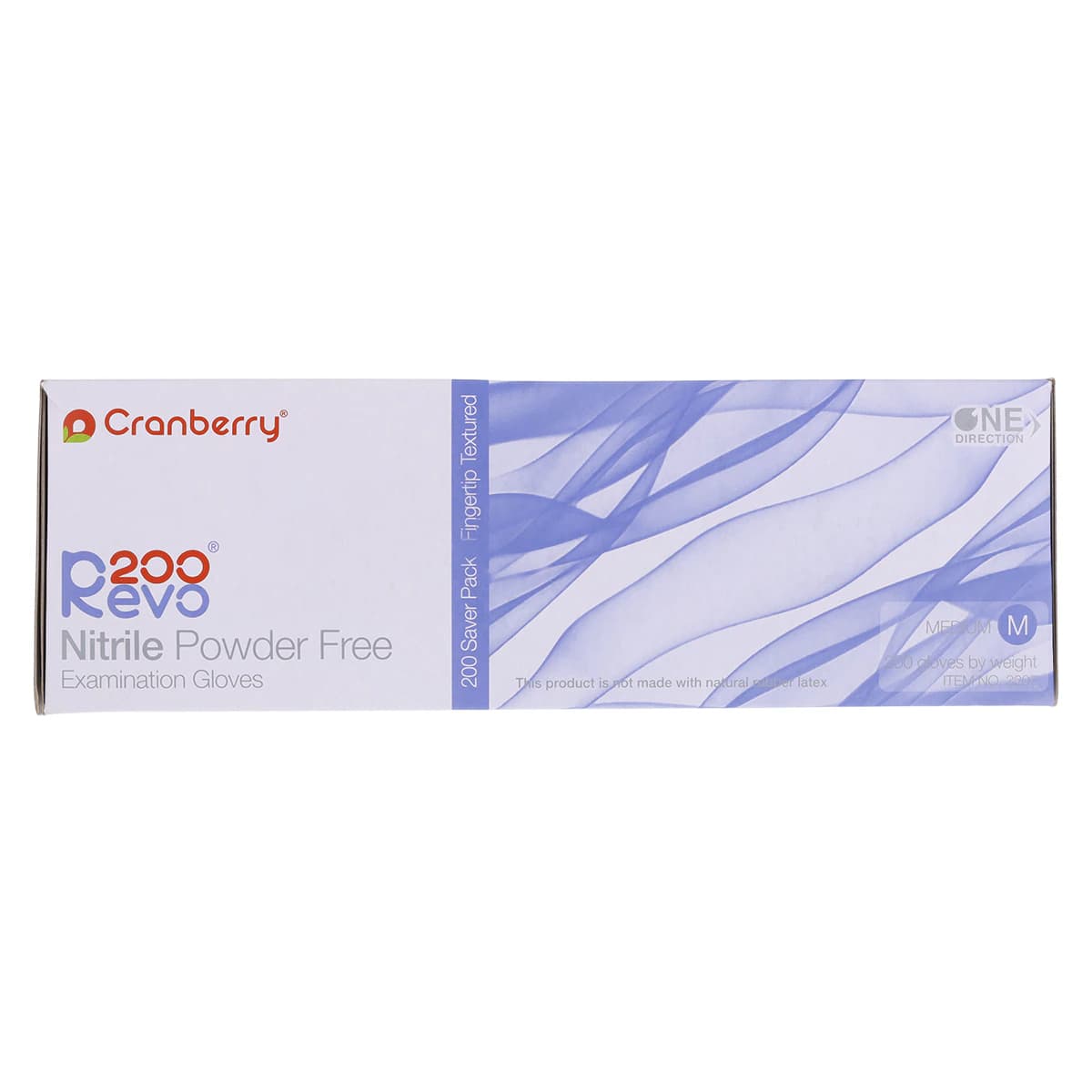 Cranberry Revo200 Nitrile Examination Gloves, Powder-Free, Latex-Free, Medium, Dark Blue, 200/Box, CR3207 thumbnail 6