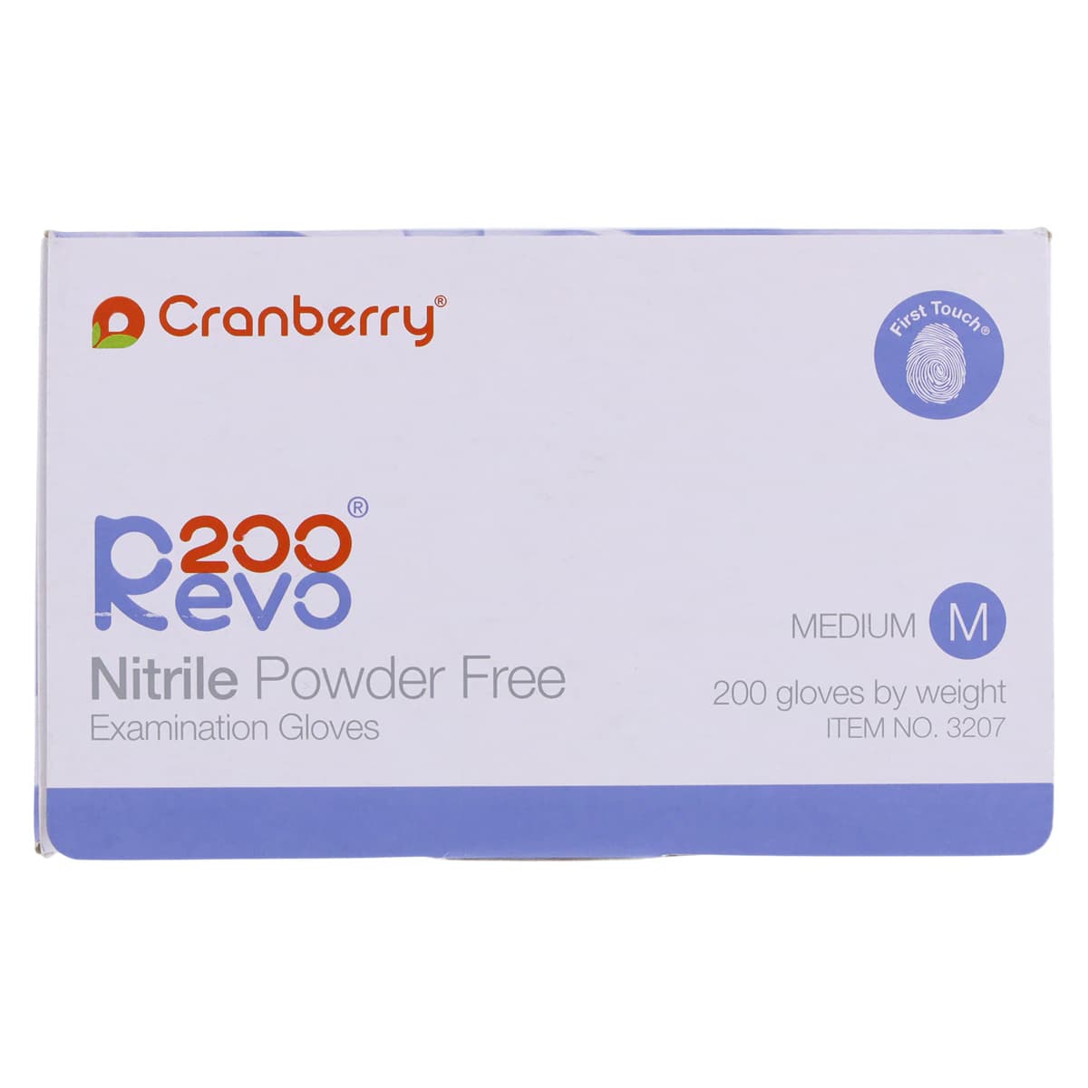 Cranberry Revo200 Nitrile Examination Gloves, Powder-Free, Latex-Free, Medium, Dark Blue, 200/Box, CR3207 thumbnail 8