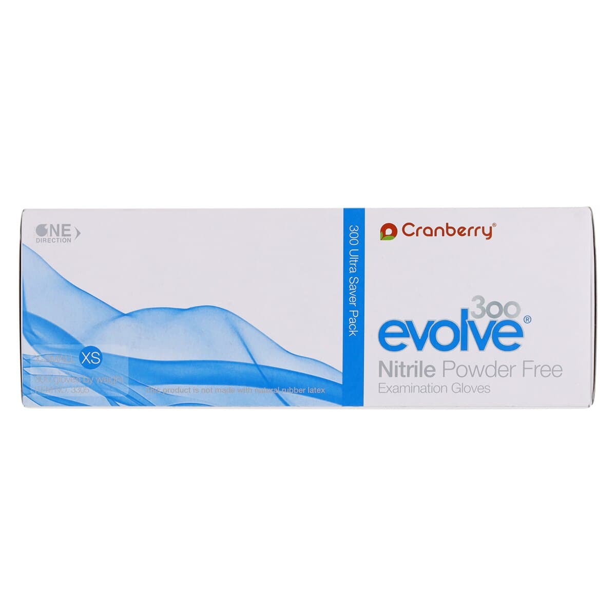 Cranberry Evolve300™ Powder-Free Nitrile Examination Gloves, Extra Small, Royal Blue, 300/Box, CR3305 thumbnail 9