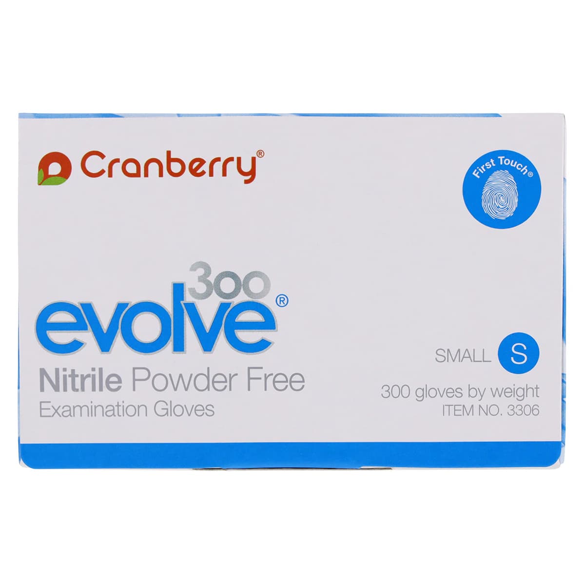 Cranberry Evolve 300 Nitrile Exam Gloves, Powder-Free, Non-Sterile, Small, Royal Blue, Textured Fingertips, 300/Box, CR3306 thumbnail 6