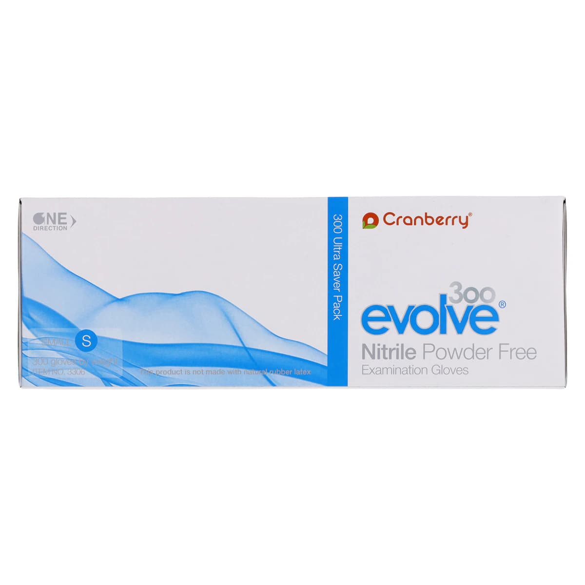 Cranberry Evolve 300 Nitrile Exam Gloves, Powder-Free, Non-Sterile, Small, Royal Blue, Textured Fingertips, 300/Box, CR3306 thumbnail 9