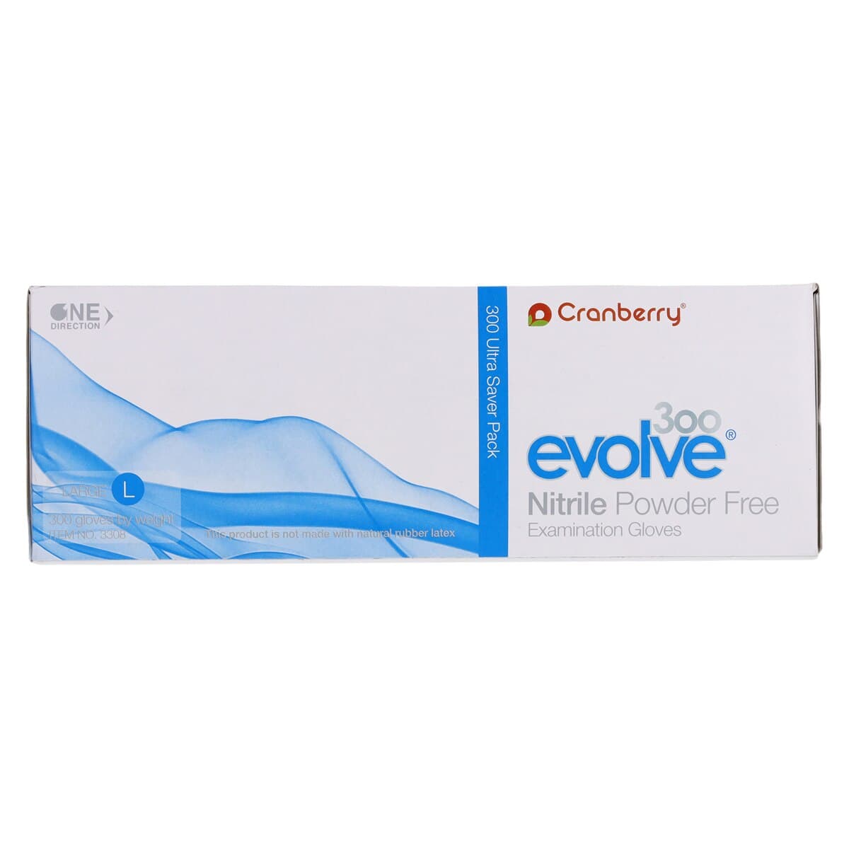 Cranberry Evolve 300 Nitrile Exam Gloves, Powder-Free, Non-Sterile, Large, Royal Blue, 300/Box, CR3308 thumbnail 9