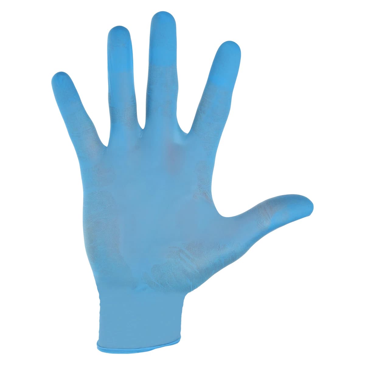BeeSure Naturals Glacier Nitrile Examination Gloves, Powder-Free, Non-Sterile, Small, Glacier Blue, Textured Fingertips, 300/Box, BE2926 thumbnail 3
