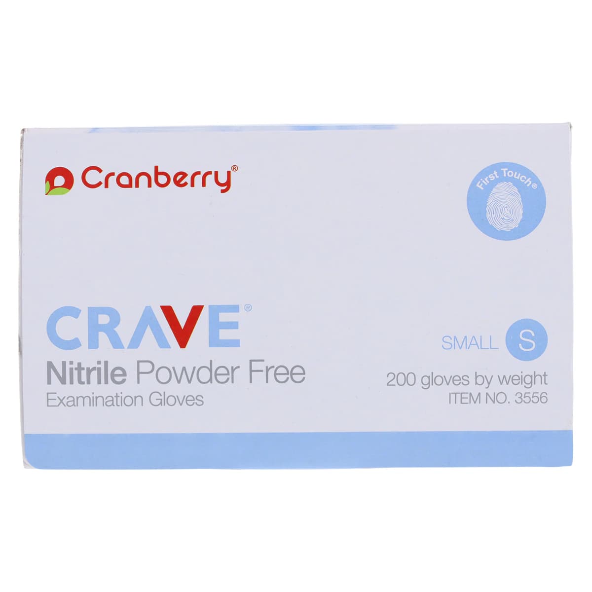 Crave Nitrile Examination Gloves, Powder-Free, Non-Sterile, Small, Light Blue, 200/Box, CR3556 thumbnail 5