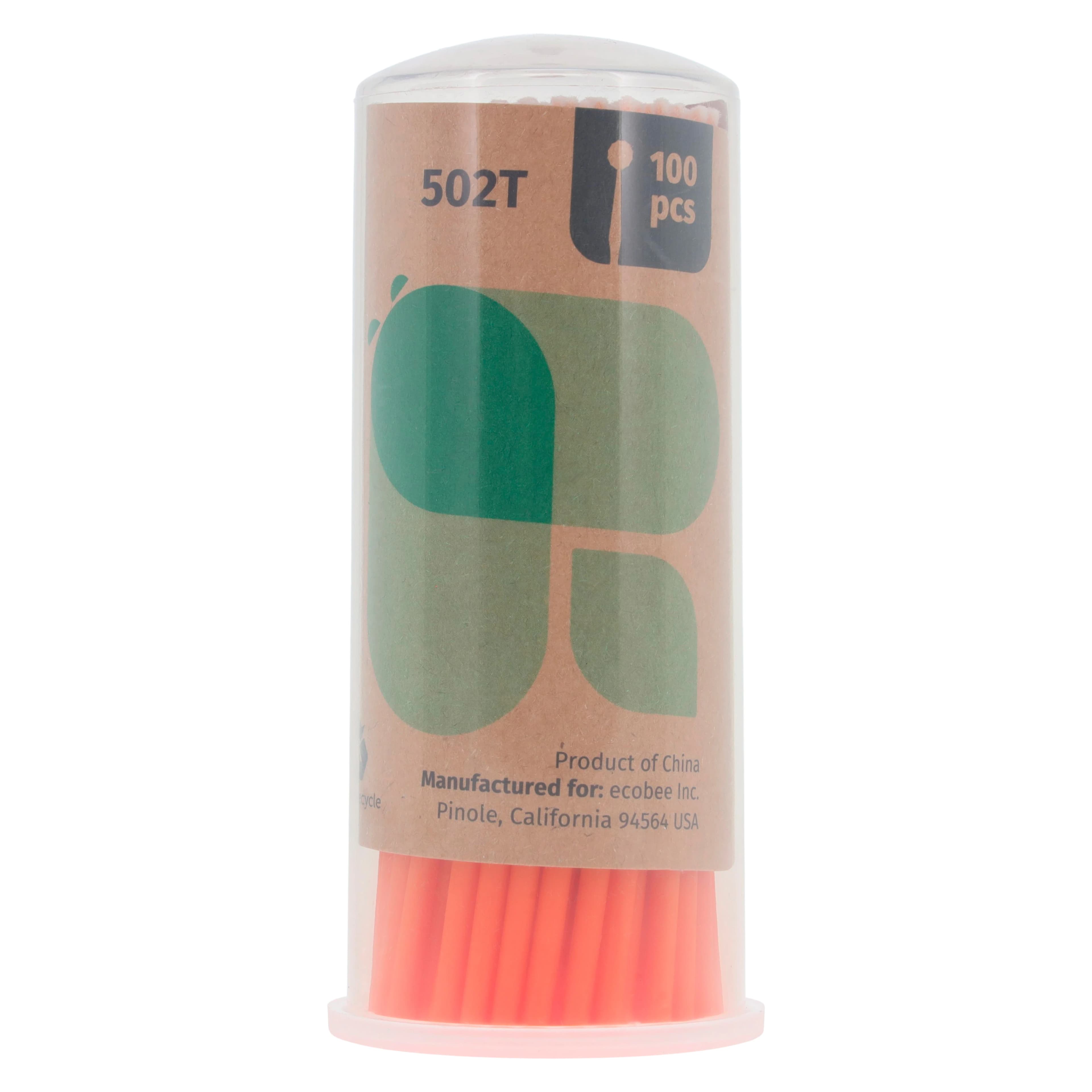 BeeSure Ultra-Fine Micro Applicator Tubes, Orange, 1.5mm, 400/Box, BE502T thumbnail 5