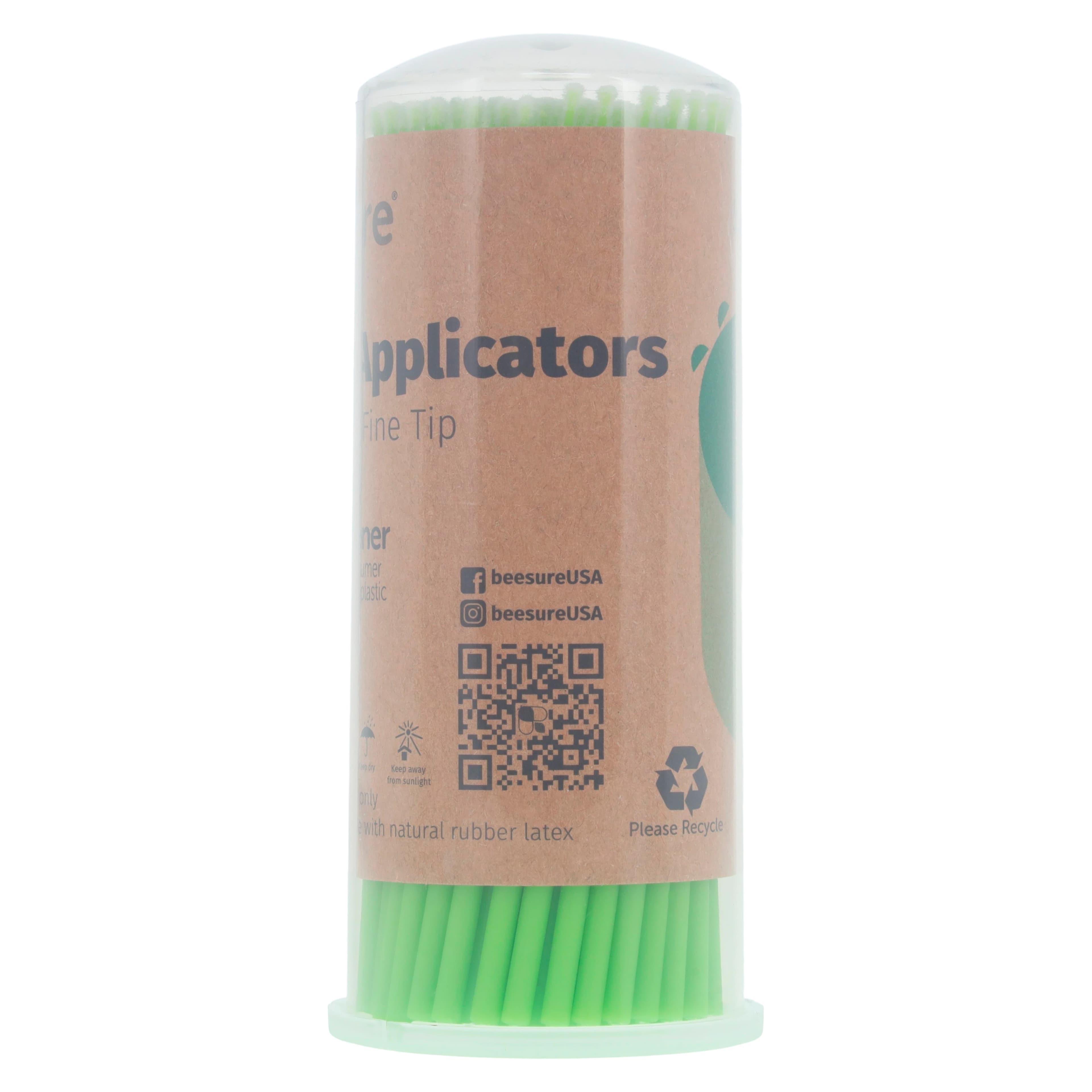 BeeSure Fine Micro Applicator Tubes, 2.0mm, Green, 400/Box, BE503T thumbnail 4