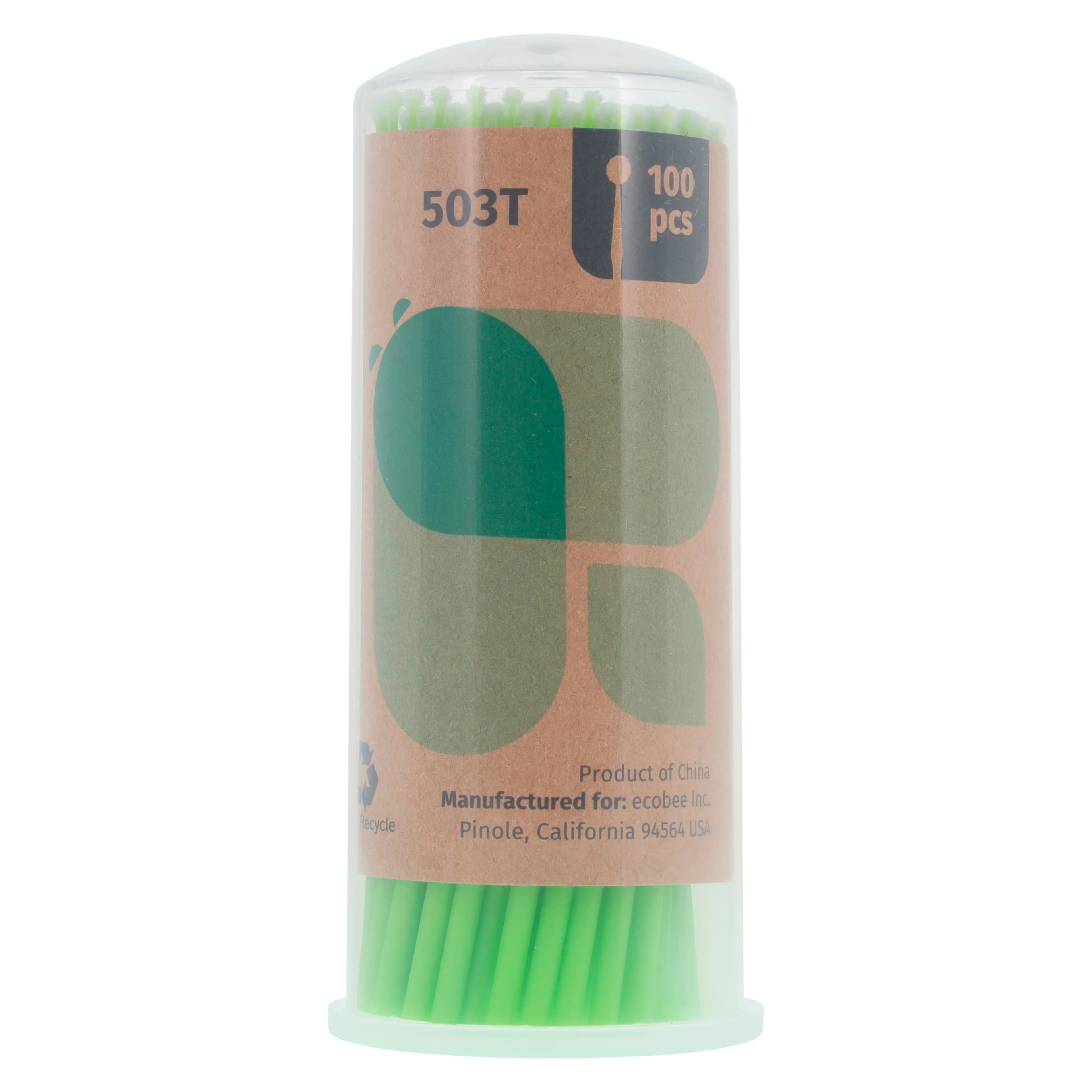 BeeSure Fine Micro Applicator Tubes, 2.0mm, Green, 400/Box, BE503T thumbnail 5